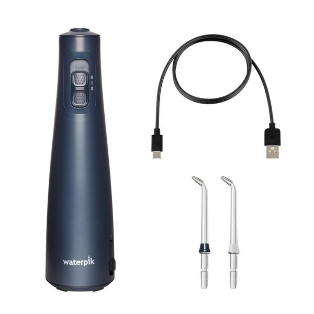 Waterpik Cordless Pulse Water Flosser Navy Blue New - Picture 3 of 11